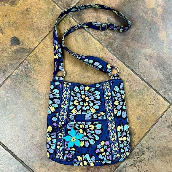 Vera Bradley Crossbody Hipster Floral Purse - Picture 5 of 14